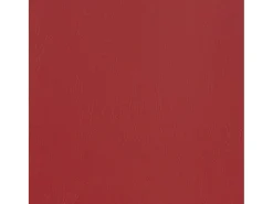 Sillón diseño de cubo con reposapiés cuero sintético rojo tinto