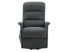 Sillón eléctrico tela poliéster gris CAPUCINE