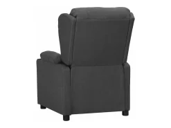 Sillón elevable tela gris oscuro