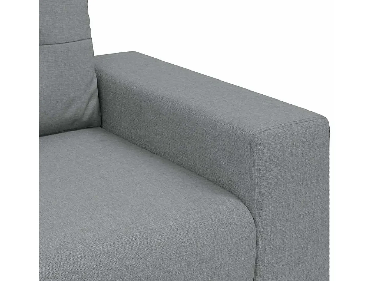 Sillón Gris Claro 60 cm Tela