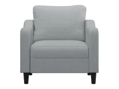 Sillón Gris Claro 60 cm Tela