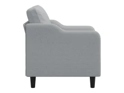 Sillón Gris Claro 60 cm Tela