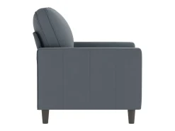Sillón Gris Oscuro 60 cm Terciopelo