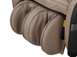 Sillón masaje KASOU piel sintética Bluetooth y LEDs - Sistema gravedad cero - Beige