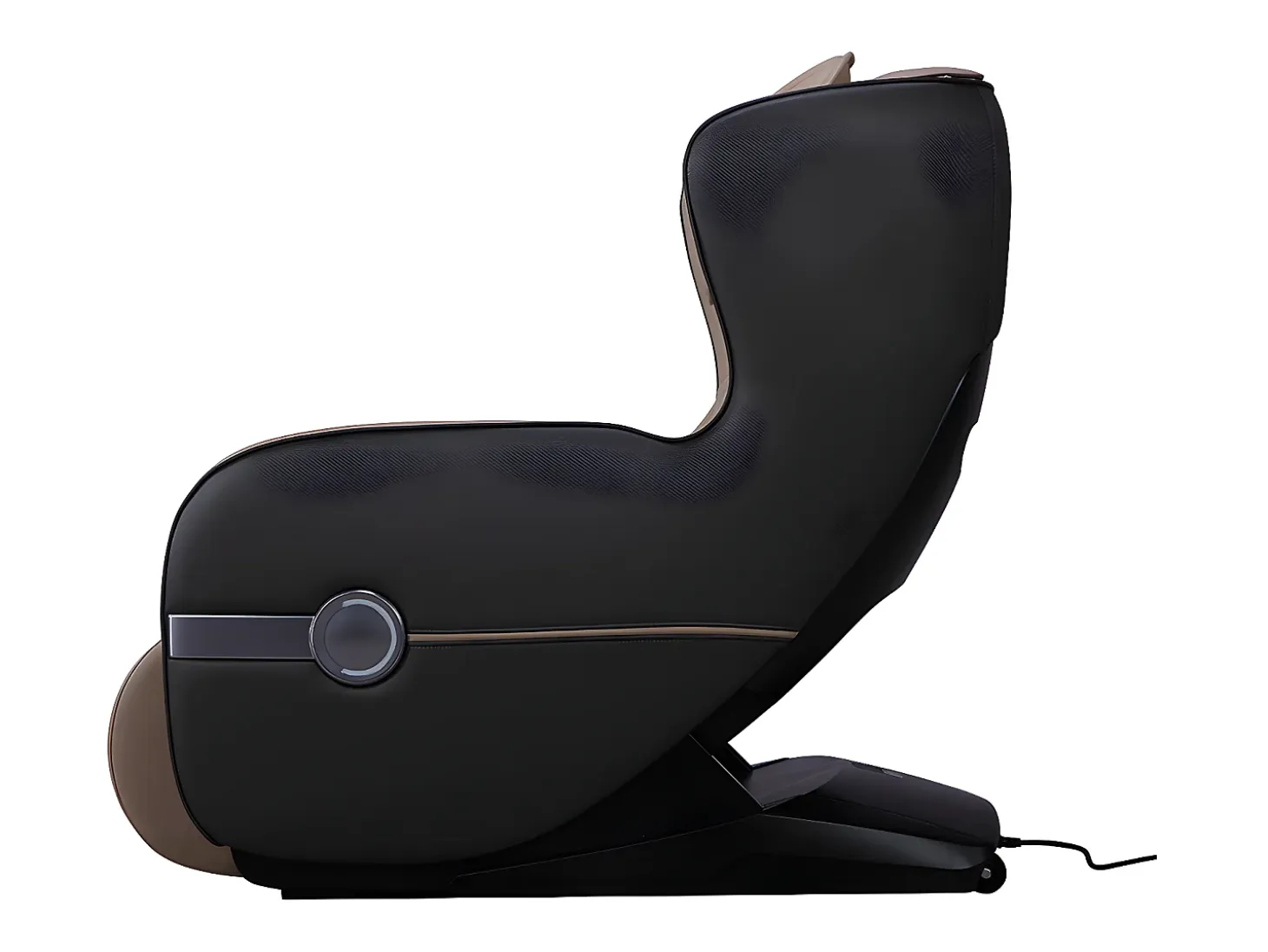 Sillón masaje KASOU piel sintética Bluetooth y LEDs - Sistema gravedad cero - Beige