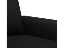 Sillón Negro 60 cm Piel Sintética