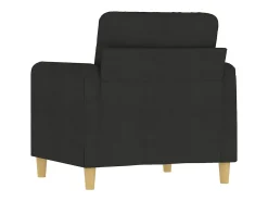 Sillón Negro 60 cm Tela