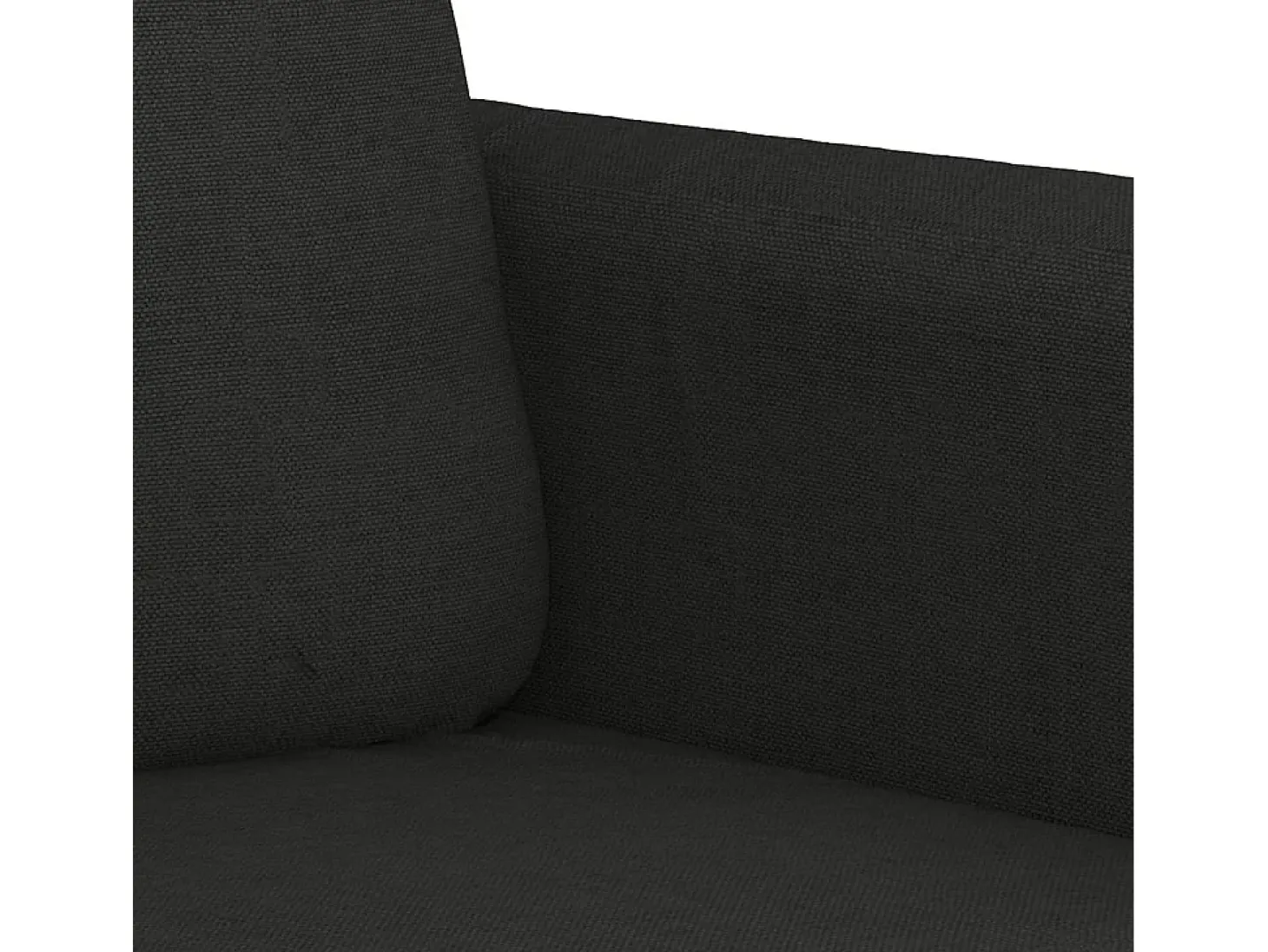 Sillón Negro 60 cm Tela