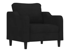 Sillón Negro 60 cm Tela