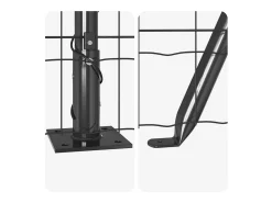 Sillón Negro 60 cm Tela