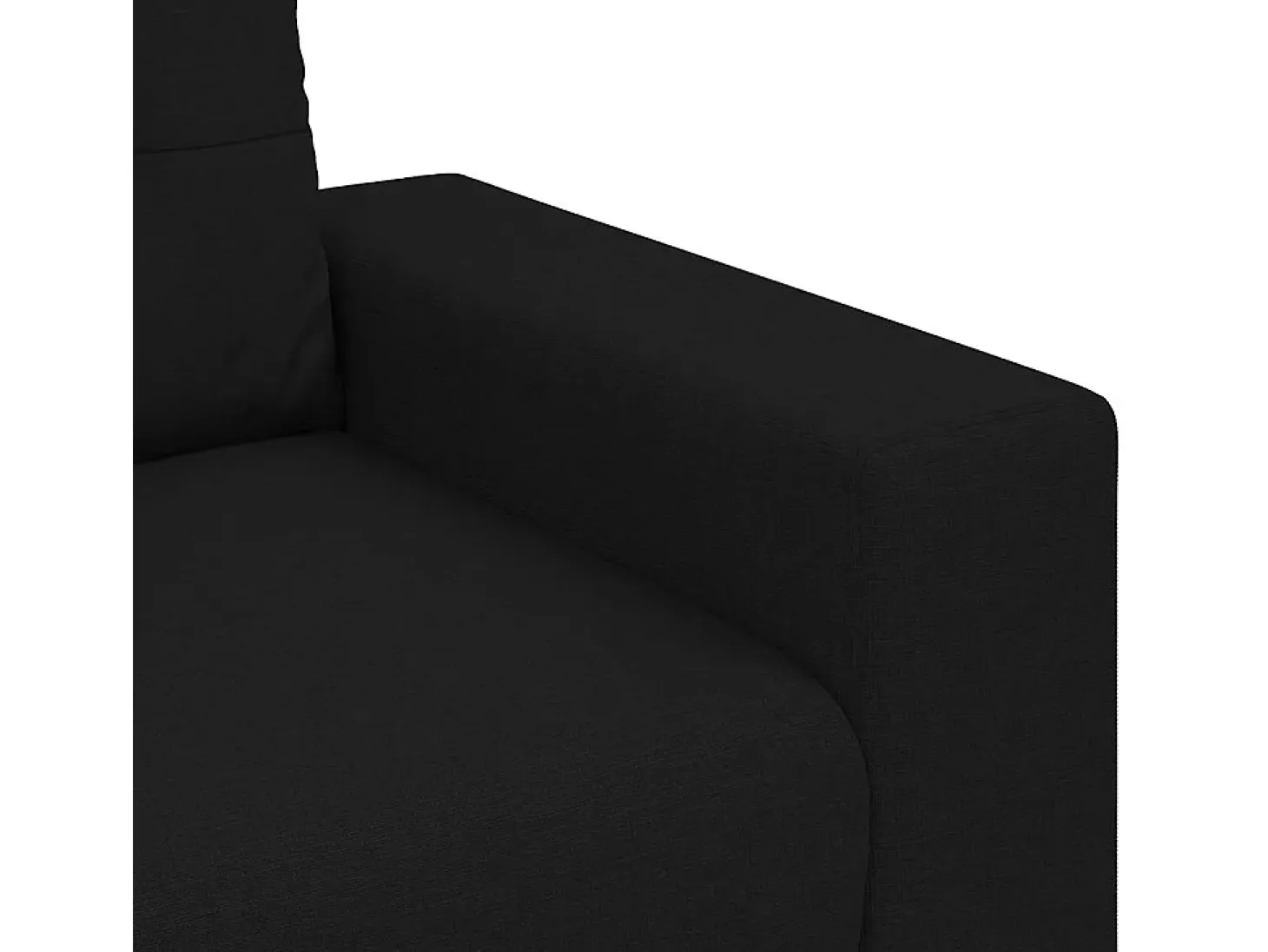 Sillón Negro 60 cm Tela