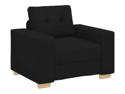 Sillón Negro 60 cm Tela