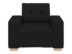 Sillón Negro 60 cm Tela