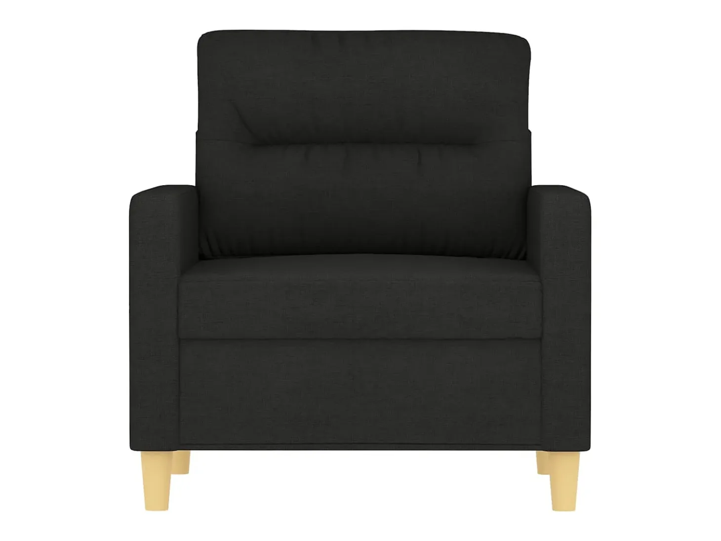 Sillón Negro 60 cm Tela