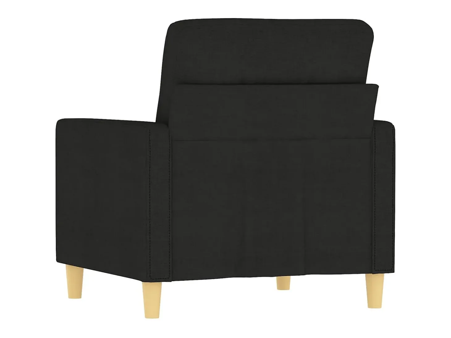 Sillón Negro 60 cm Tela