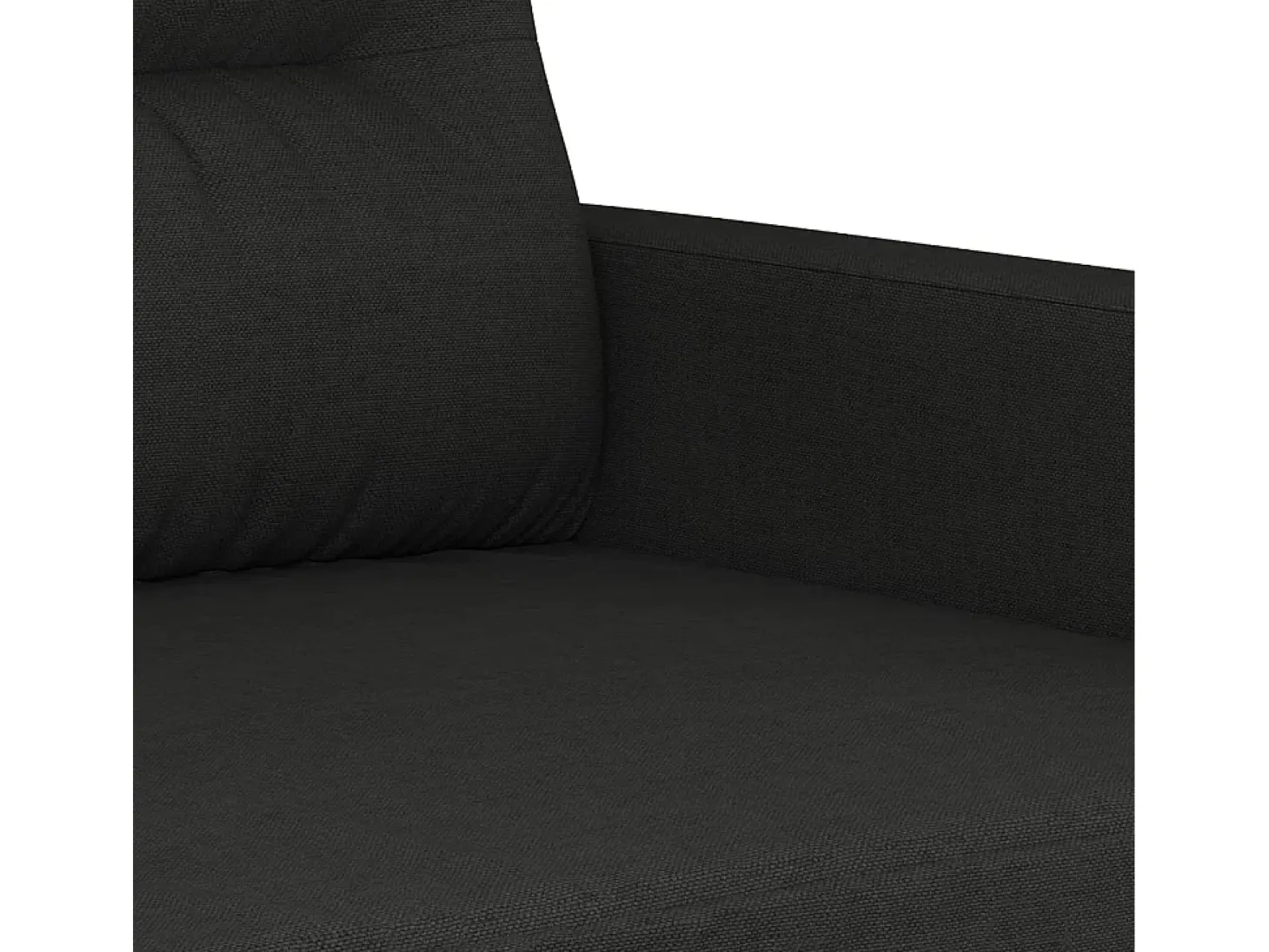 Sillón Negro 60 cm Tela