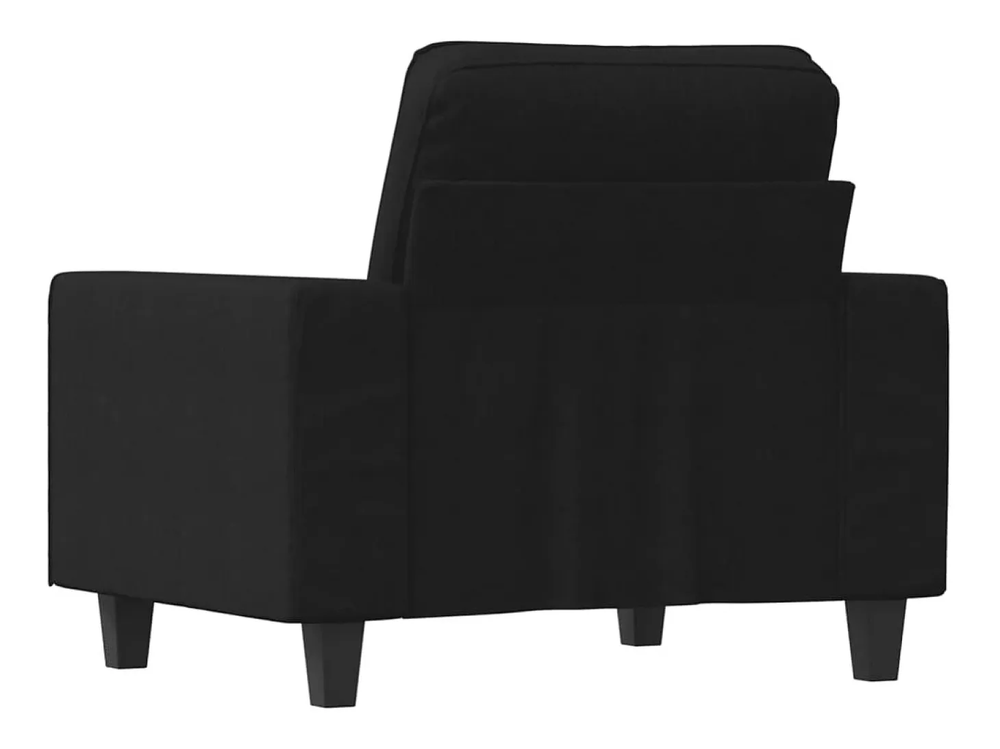 Sillón Negro 60 cm Tela