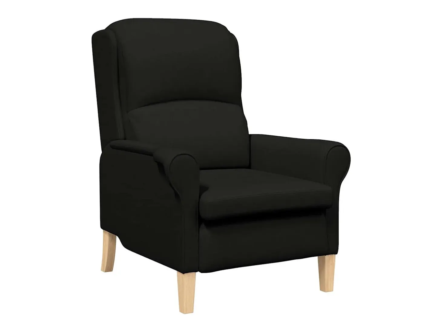 sillón Negro 76 x 94 x 102 cm tela