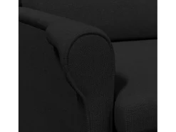 sillón Negro 76 x 94 x 102 cm tela