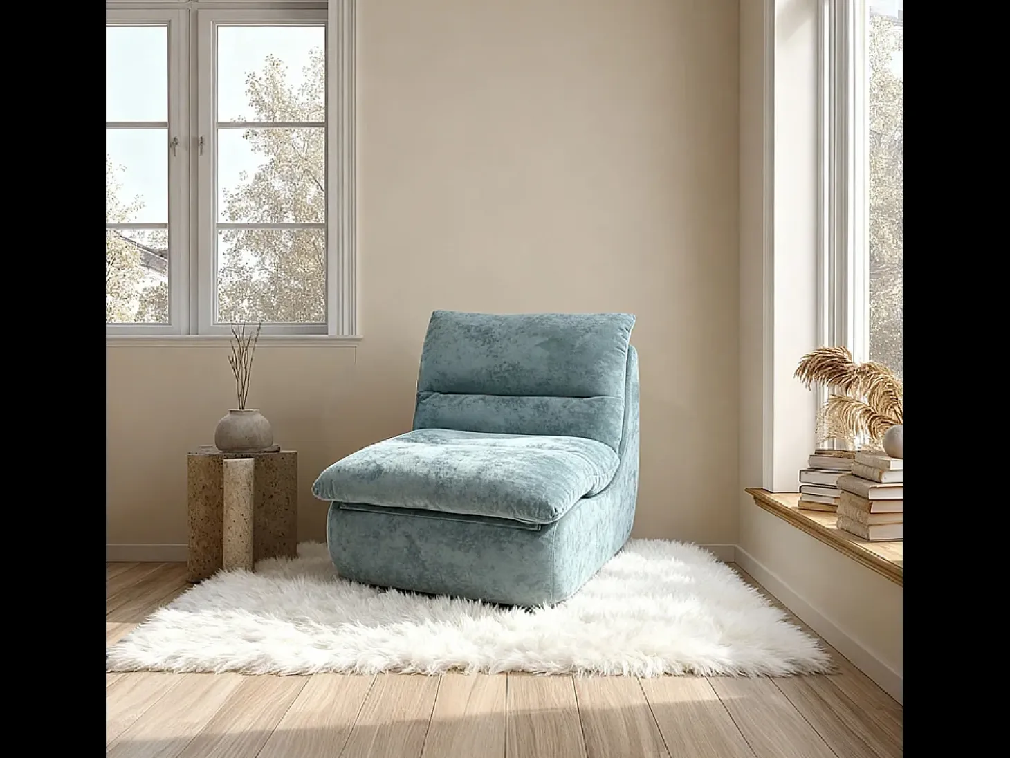 Sillón Nuvia - salvia