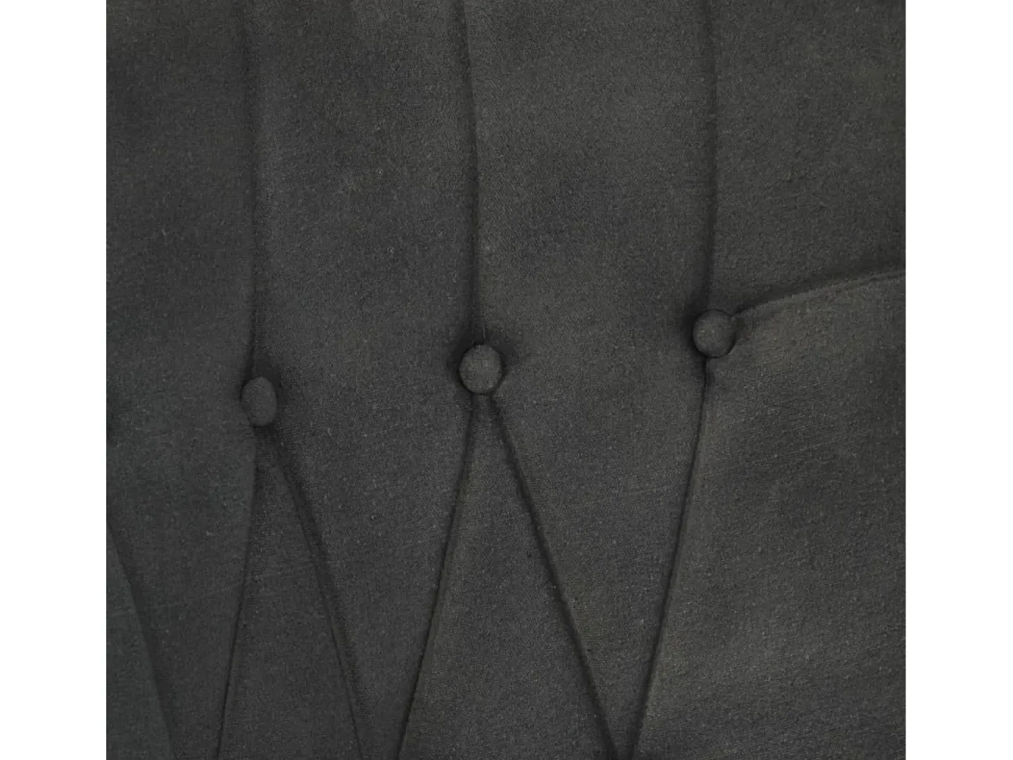 Sillón orejero de cuero auténtico negro canela