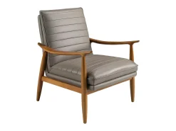 Sillón piel gris oscuro 5130 ANGEL CERDA