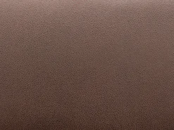 Sillón reclinable eléctrico de microfibra con aspecto de cuero envejecido marrón ORTIANO