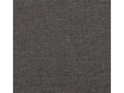 Sillón reclinable eléctrico de tela gris oscuro