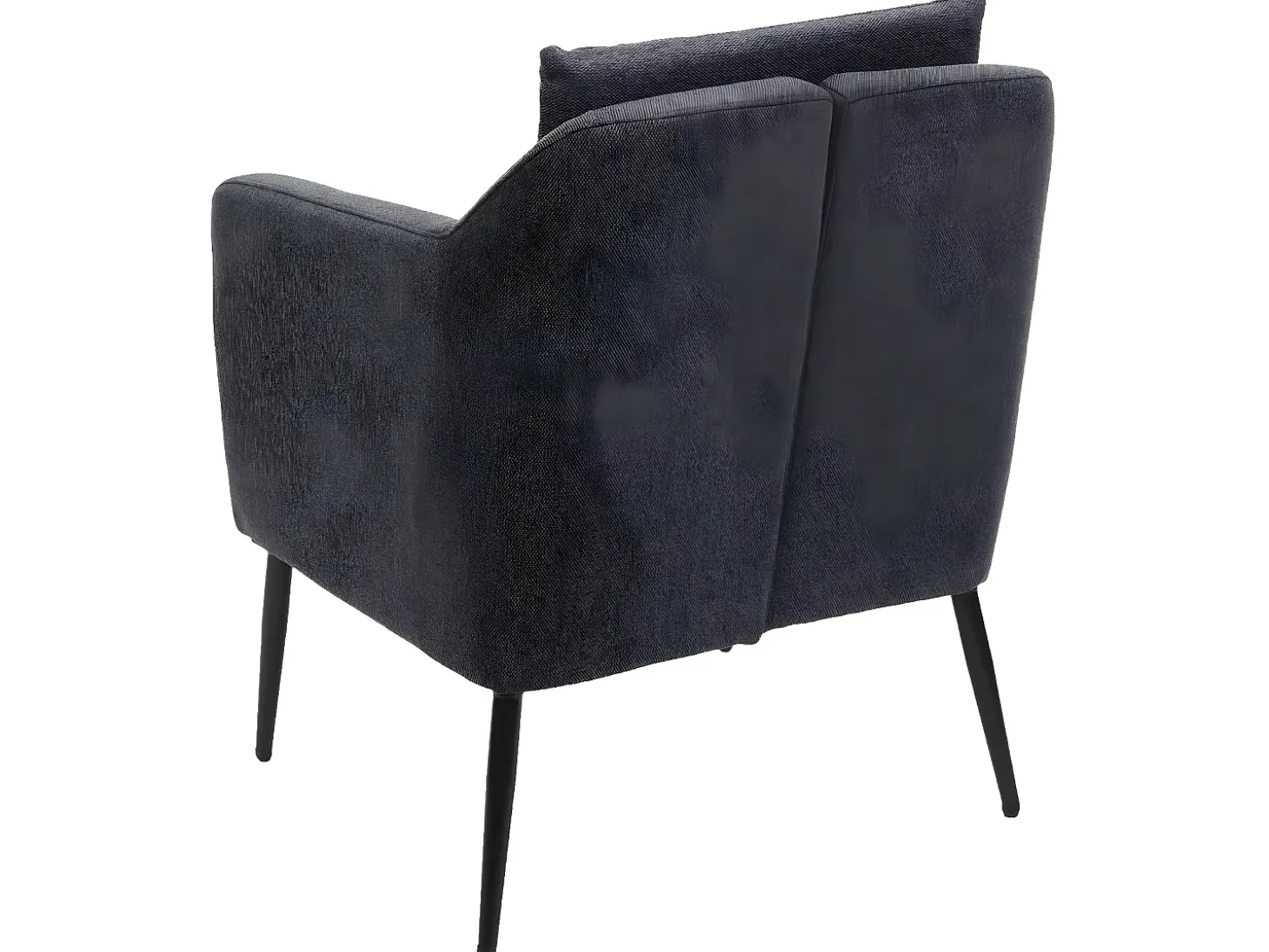 Sillón reclinable MCW-H93a, tela/textil gris oscuro