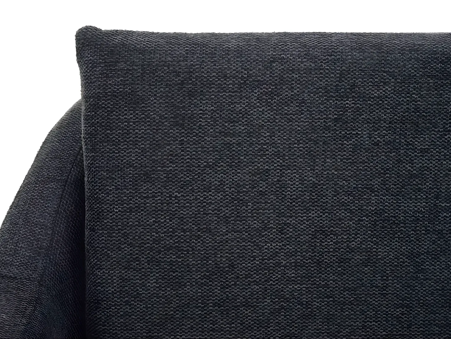 Sillón reclinable MCW-H93a, tela/textil gris oscuro