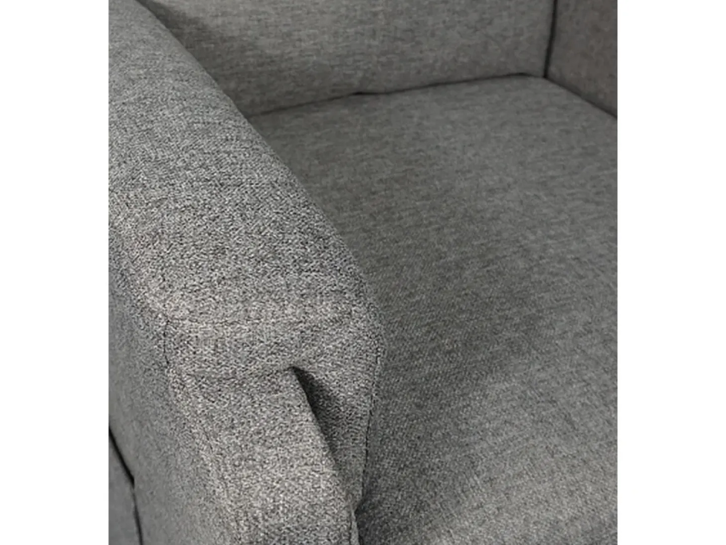 Sillón relax de 101x75x74 cm de tela con motor eléctrico y eleva personas en gris Delta
