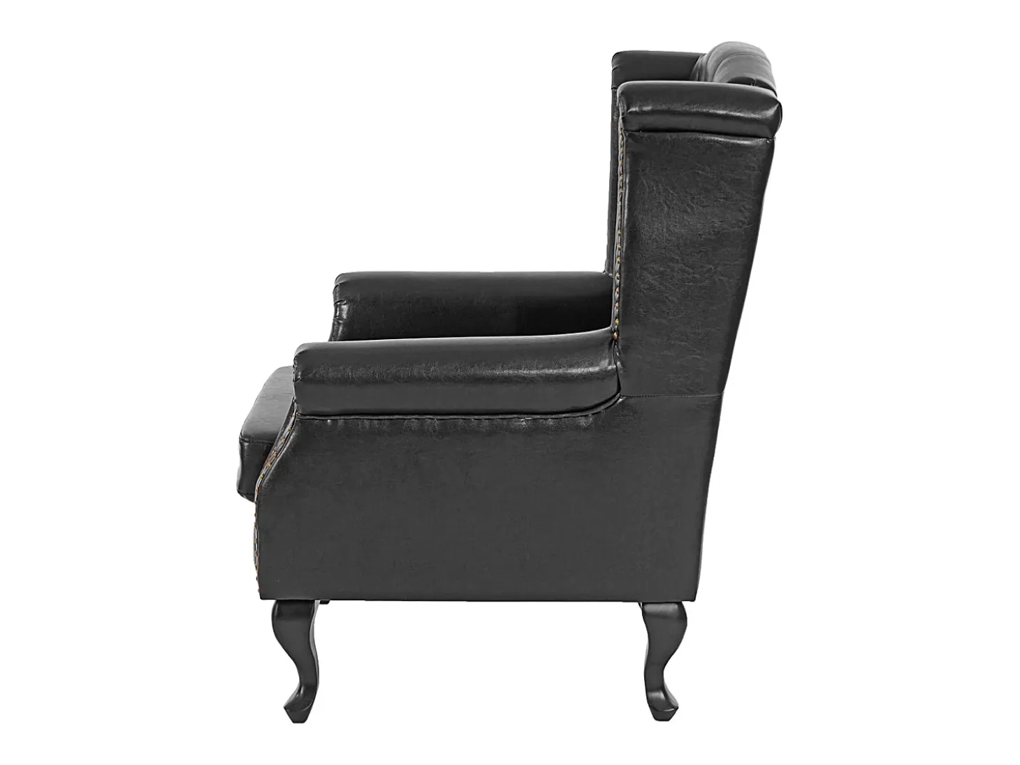 Sillón relax Oxford, negro sin otomana