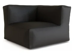 Sillón rinconera de jardín de tela - Terracota - NOUMARA de MYLIA