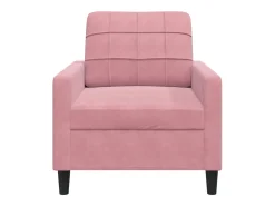Sillón Rosa 60 cm Terciopelo