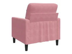 Sillón Rosa 60 cm Terciopelo