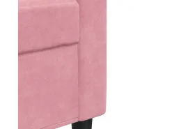 Sillón Rosa 60 cm Terciopelo