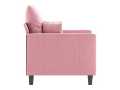 Sillón Rosa 60 cm Terciopelo