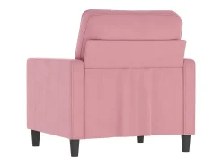 Sillón Rosa 60 cm Terciopelo