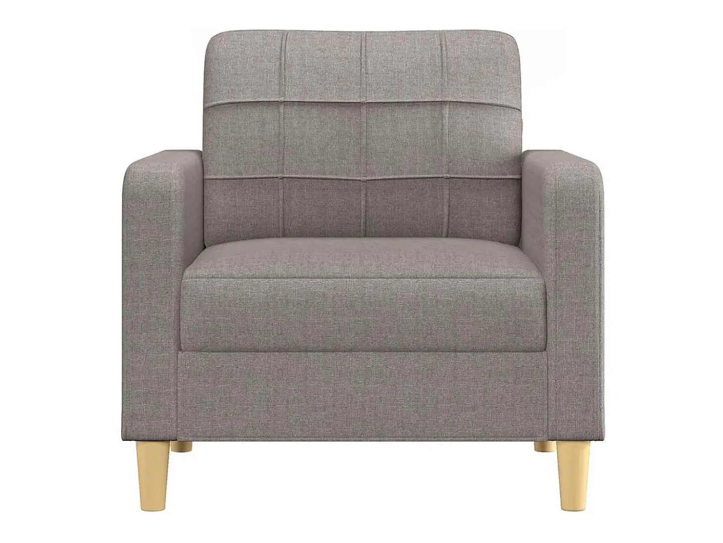 Sillón Taupe 60 cm Tela