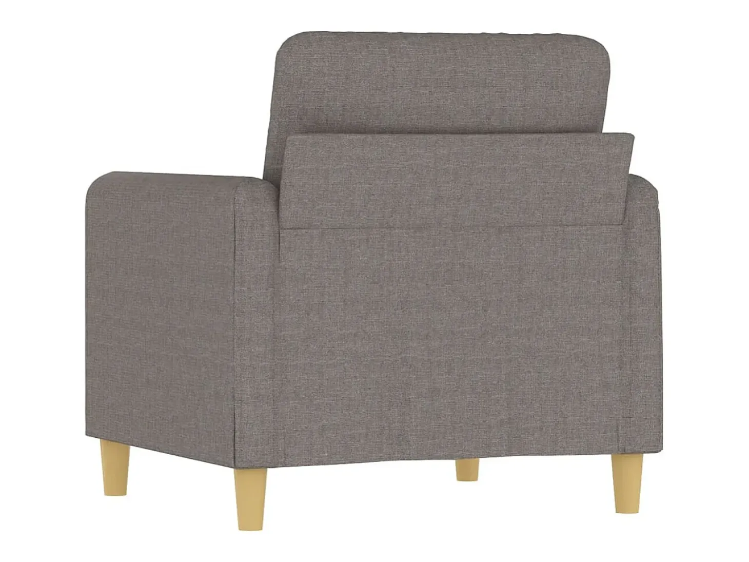 Sillón Taupe 60 cm Tela