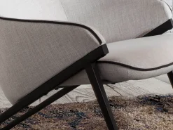 Sillón tela gris 5009 ANGEL CERDA