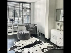 Sillón terciopelo color gris antracita CHESTERFIELD
