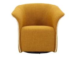 Sillón VKH714, Amarillo, 80x83,5x66 cm, Kendra Home
