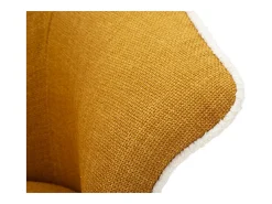 Sillón VKH714, Amarillo, 80x83,5x66 cm, Kendra Home