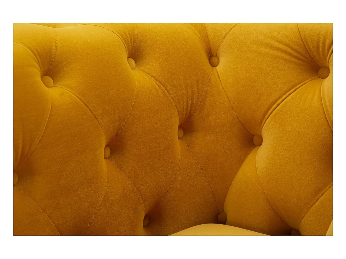 Sillón VKH320, Amarillo, 104x83x76 cm, Kendra Home