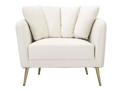 Sillón VKH324, Beige, 88x77x74 cm, Kendra Home