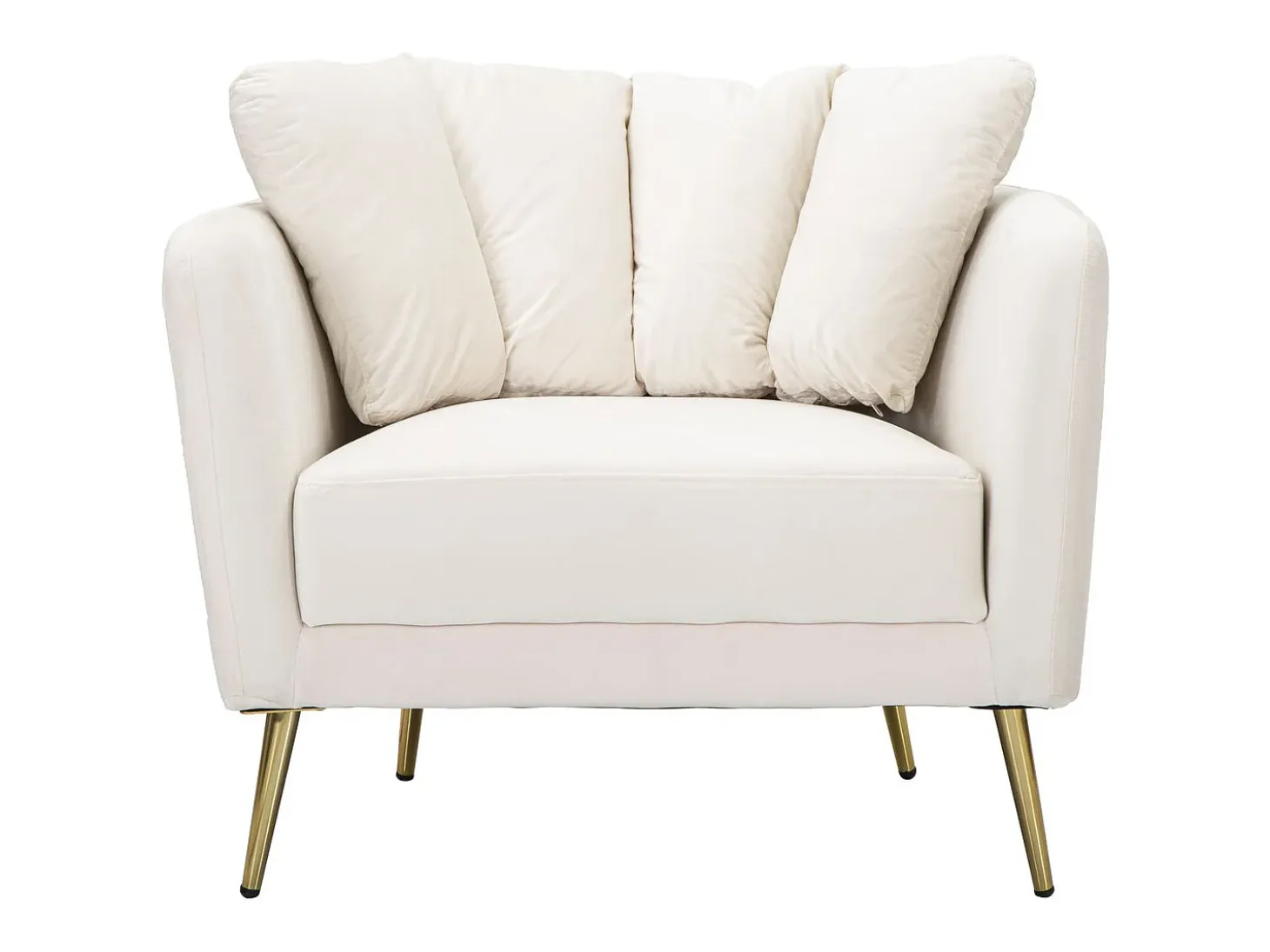 Sillón VKH324, Beige, 88x77x74 cm, Kendra Home