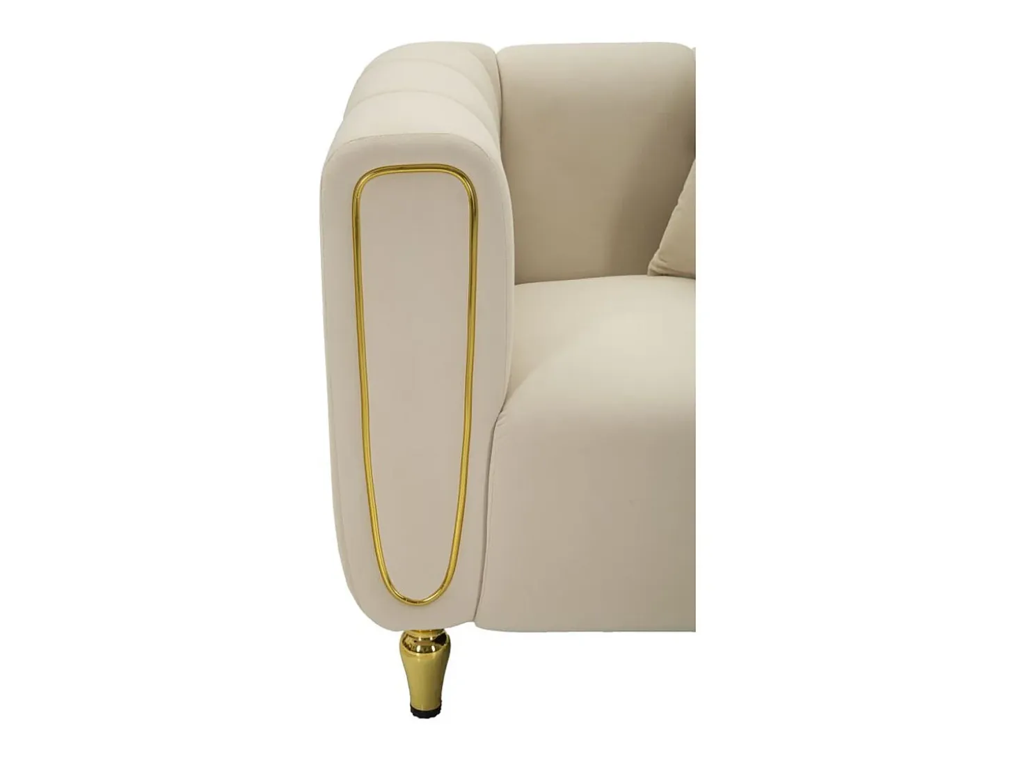Sillón VKH322, Beige, 81x97x71 cm, Kendra Home