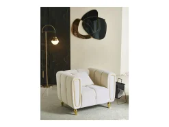 Sillón VKH322, Beige, 81x97x71 cm, Kendra Home