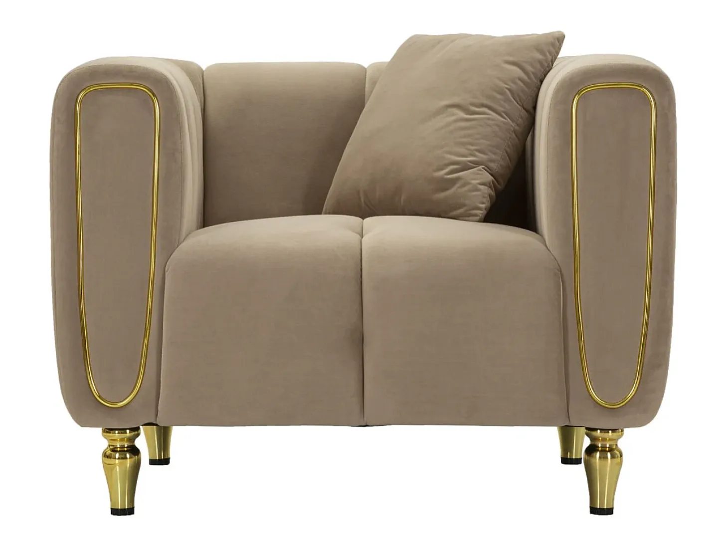 Sillón VKH323, Marrón, 81x97x71 cm, Kendra Home